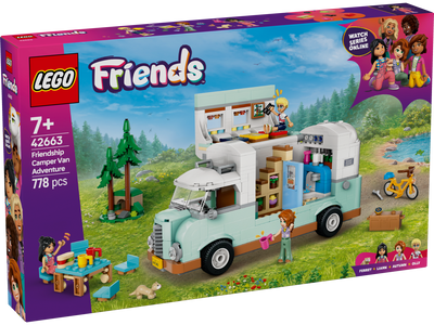 LEGO Friends Friendship Camper Van Adventure 42663 LEGO Friends Friendship Camper Van Adventure 42663