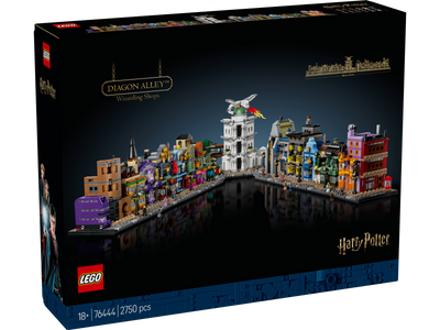 LEGO Harry Potter Diagon Alley Wizarding Shops 76444
