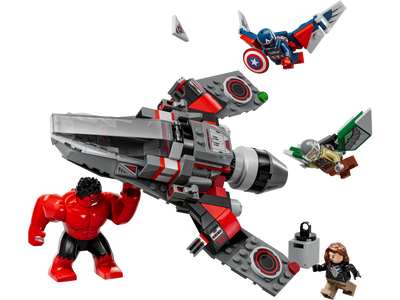 LEGO Marvel Captain America vs. Red Hulk Battle 76292 LEGO Marvel Captain America vs. Red Hulk Battle 76292