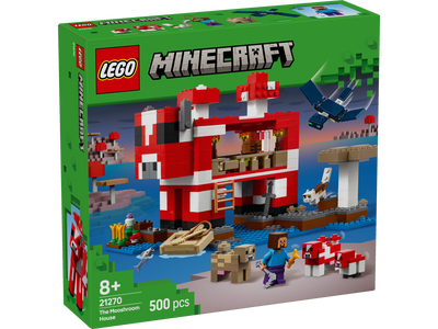 LEGO Minecraft The Mooshroom House 21270 LEGO Minecraft The Mooshroom House 21270