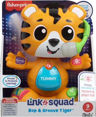Fisher-Price Link Squad Bop & Groove Tiger Fisher-Price Link Squad Bop & Groove Tiger