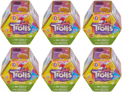 Dreamworks Trolls Band Together Rainbow Pom Poms Wave 2
