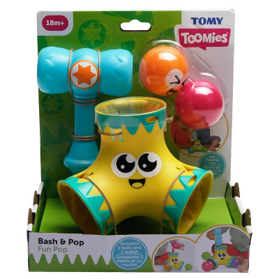 Toomies Bash & Pop Ball Popping Learning Toy Toomies Bash & Pop Ball Popping Learning Toy