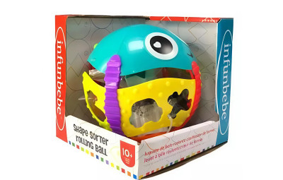 Infunbebe Shape Sorter Rolling Ball 10months+ Infunbebe Shape Sorter Rolling Ball 10months+