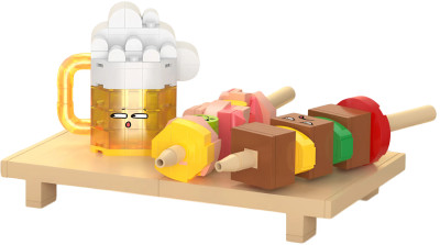 Build Worx Building Blocks BBQ Set Build Worx Building Blocks BBQ Set