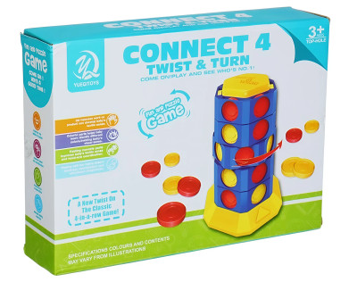 Whizz Kid Games 4-in-A-Row Twist & Turn Whizz Kid Games 4-in-A-Row Twist & Turn