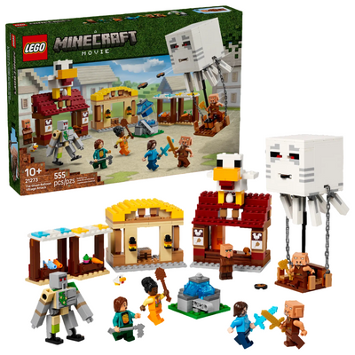 LEGO Minecraft The Ghast Balloon Village Attack 21273 LEGO Minecraft The Ghast Balloon Village Attack 21273