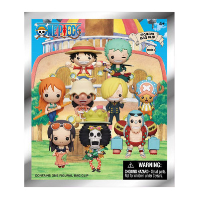 One Piece 3D PVC Bag Clips Series 3 Blind Bag One Piece 3D PVC Bag Clips Series 3 Blind Bag