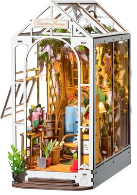 Time DIY Bookends - Flower House  Time DIY Bookends - Flower House