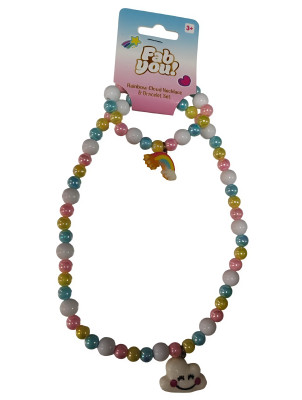 Fab You! Rainbow Cloud Necklace Bracelet Set Fab You! Rainbow Cloud Necklace Bracelet Set