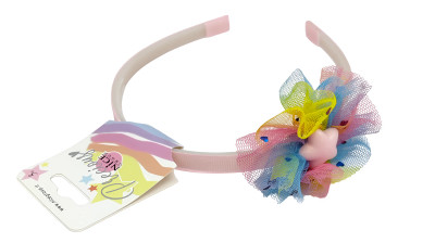 Fab You! Rainbow Tulle Headband Fab You! Rainbow Tulle Headband