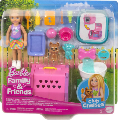 Barbie Chelsea Puppy Carrier Playset