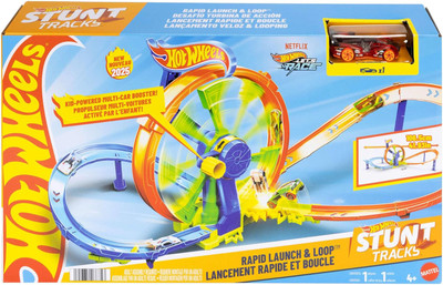 Hot Wheels Rapid Launch & Loop Playset Hot Wheels Rapid Launch & Loop Playset