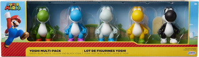 Super Mario Yoshi Action Figures 2.5-inch 5-Pack Super Mario Yoshi Action Figures 2.5-inch 5-Pack
