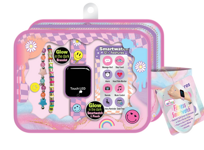 Hot Focus Fitness Smartwatch Cool Vibes - Pink Hot Focus Fitness Smartwatch Cool Vibes - Pink