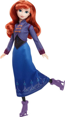 Disney Frozen Ice-Skating Anna Fashion Doll With Skates & Shoes Disney Frozen Ice-Skating Anna Fashion Doll With Skates & Shoes