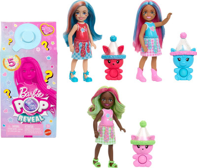 Barbie Chelsea Pop Reveal Shakes Fashion Doll Barbie Chelsea Pop Reveal Shakes Fashion Doll