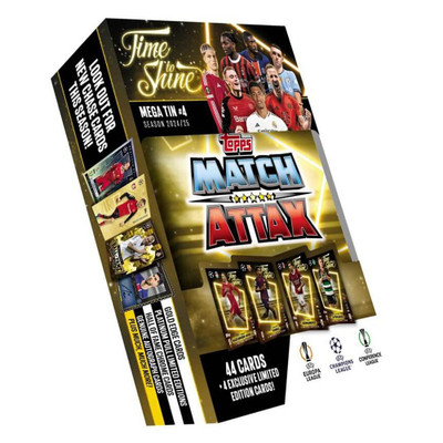 UEFA Champions League 2024/2025 Edition Trading Card Mega Tin UEFA Champions League 2024/2025 Edition Trading Card Mega Tin