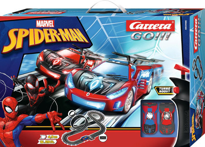 Carrera GO!!! Spiderman Slot Racing Set 1:43 Scale