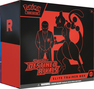 Pokemon TCG Scarlet & Violet 10 Destined Rivals Elite Trainer Box Pokemon TCG Scarlet & Violet 10 Destined Rivals Elite Trainer Box