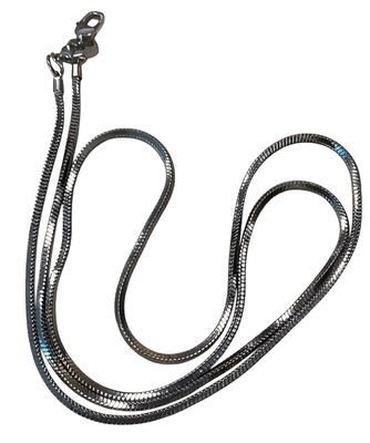 Silver Heart Chain Crossbody Phone Strap 