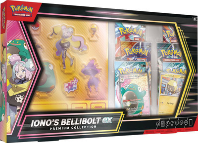 Pokemon TCG: Iono's Bellibolt Ex Premium Collection Pokemon TCG: Iono's Bellibolt Ex Premium Collection