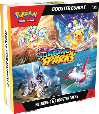 Pokemon TCG: Scarlet & Violet – Surging Sparks Booster Bundle