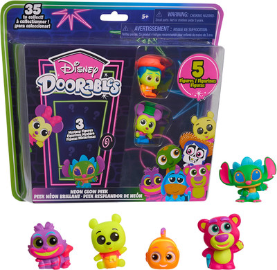 Disney Doorables Neon Glow Peek