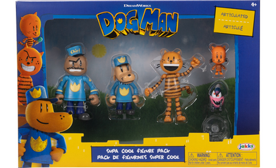 Dog Man 2.5 inch Figure Multipack 