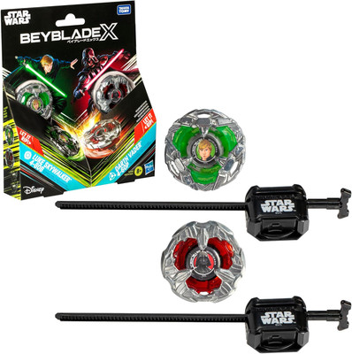 Beyblade X and Star Wars Collab Luke Skywalker vs. Darth Vader Multipack Set Beyblade X and Star Wars Collab Luke Skywalker vs. Darth Vader Multipack Set