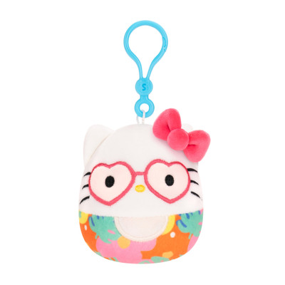 Squishmallows 3.5 inch Clip On Sanrio Hello Kitty Tropical Squishmallows 3.5 inch Clip On Sanrio Hello Kitty Tropical