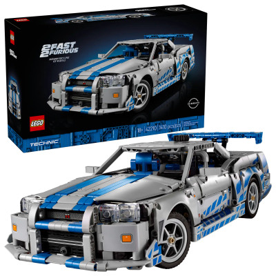 LEGO Technic 2 Fast 2 Furious Nissan Skyline GT-R (R34) Car 42210 LEGO Technic 2 Fast 2 Furious Nissan Skyline GT-R (R34) Car 42210