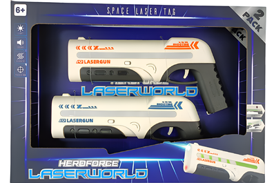 Hero Force Space Laser Tag Two Pack - Large