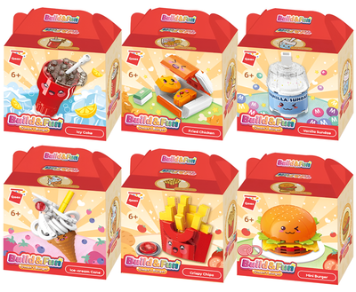 Keepply Build & Fun- Qman's Burger Fast Food Edition Keepply Build & Fun- Qman's Burger Fast Food Edition