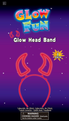 Glow Fun Devil Headand 