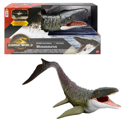 Jurassic World Rebirth Super Colossal Mosasaurus Figure Jurassic World Rebirth Super Colossal Mosasaurus Figure