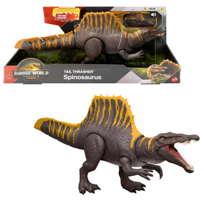Jurassic World Rebirth Tail Thrasher Spinosaurus Figure Jurassic World Rebirth Tail Thrasher Spinosaurus Figure