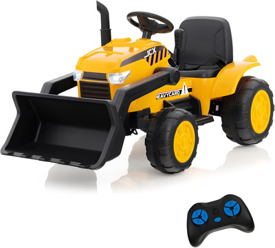 Coszton 12V Kids Ride-On Excavator with Remote