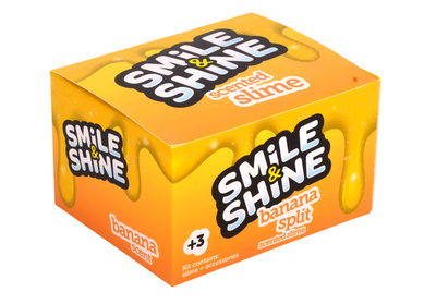 Smile & Shine Banana Split Scented Slime Smile & Shine Banana Split Scented Slime