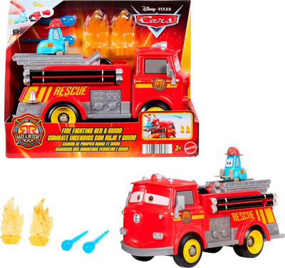 Disney Cars Radiator Springs Race and Fire Rescue Playset