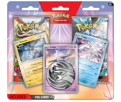 Pokemon TCG: Enhanced 2-Pack Blister Latios, Zekrom & Palkia Pokemon TCG: Enhanced 2-Pack Blister Latios, Zekrom & Palkia