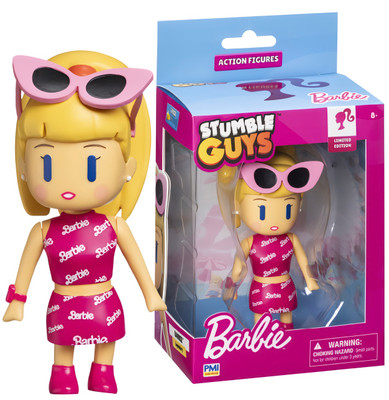 Stumble Guys x Barbie Action Figure