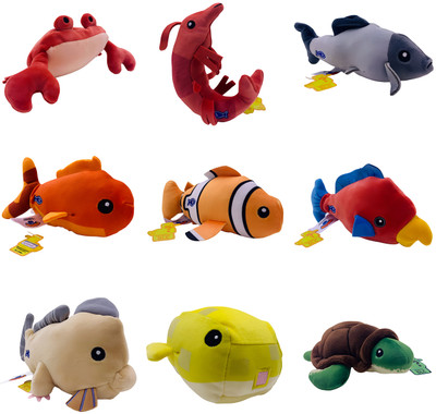 Fisch - 4" Mystery Collectable Plush Blind Box