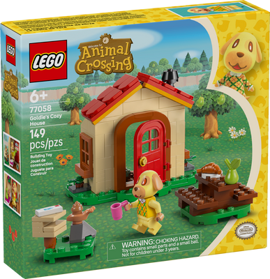 LEGO Animal Crossing Goldie's Cosy House 77058