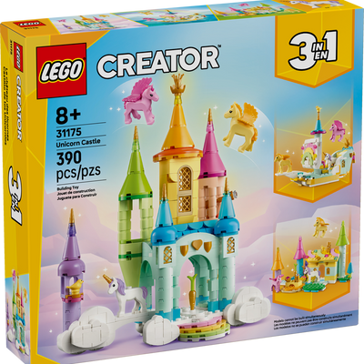 LEGO Creator 3-in-1 Unicorn Castle 31175
