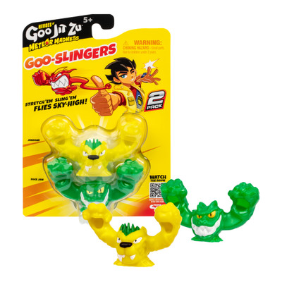 Heroes of Goo Jit Zu Meteor Madness S13 - Goo Slingers 2-Pack Heroes of Goo Jit Zu Meteor Madness S13 - Goo Slingers 2-Pack