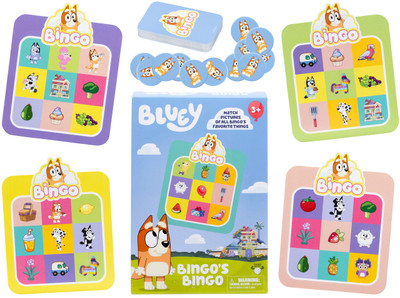 Bluey Bingo's Bingo Express Edition Game Bluey Bingo's Bingo Express Edition Game