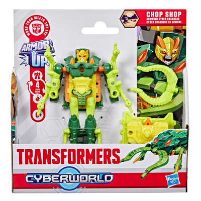 Transformers CYBERWORLD Armoured Cyber Changers 4 inch
