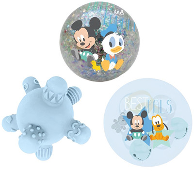 Mickey Mouse Mini Sensory Ball 3-Pack