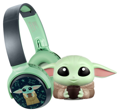 Star Wars - Grogu Bluetooth Headphone and Mood Light Gift Set